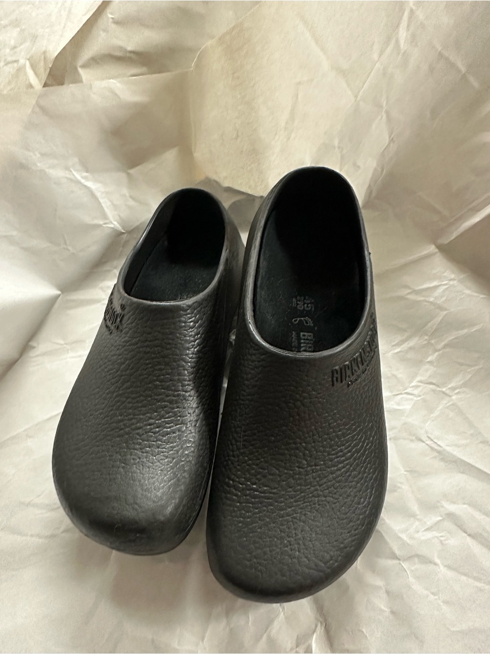 EUC Professional Birki Clog by Birkenstock in Black Slip-On UNISEX - Picture 15 of 16